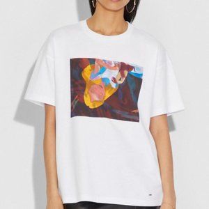 Disney x Coach Alice in Wonderland t shirt